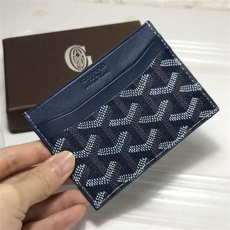 goyard card case mens|goyard card holder price 2023.